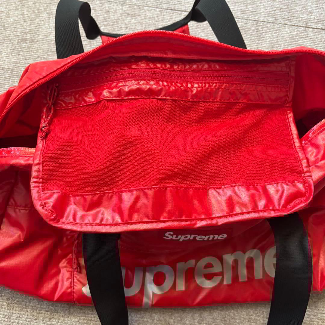 Supreme シュプリーム　17AW/Duffle Bagボストンバッグレッド