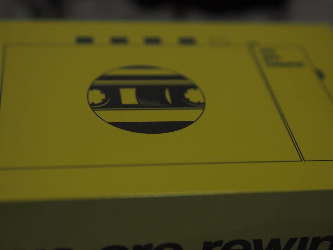 【新品未開封品】we are rewind カセットプレーヤー　ブルー