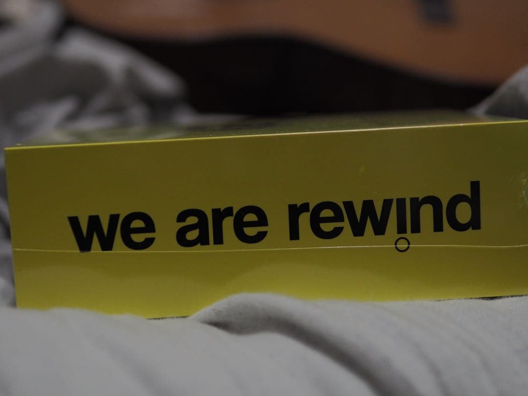 【新品未開封品】we are rewind カセットプレーヤー　ブルー