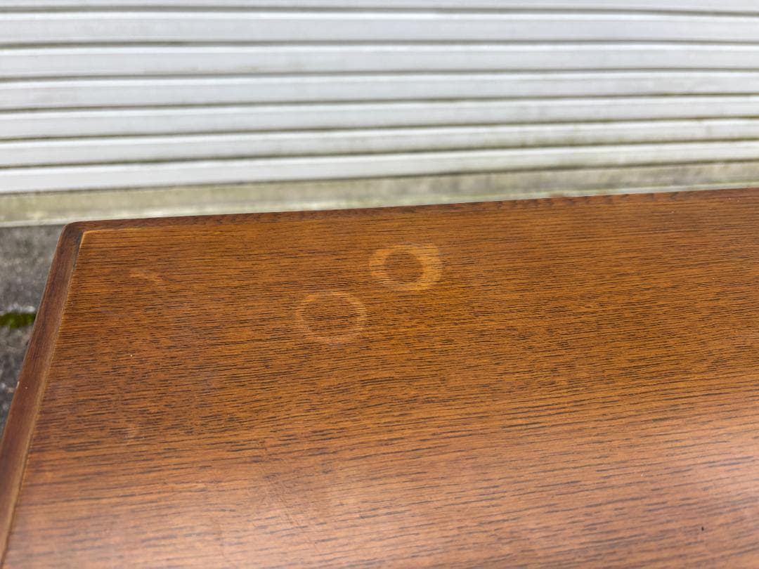 カリモク★デスク★片袖机★書斎机★アンティーク調★KARIMOKU