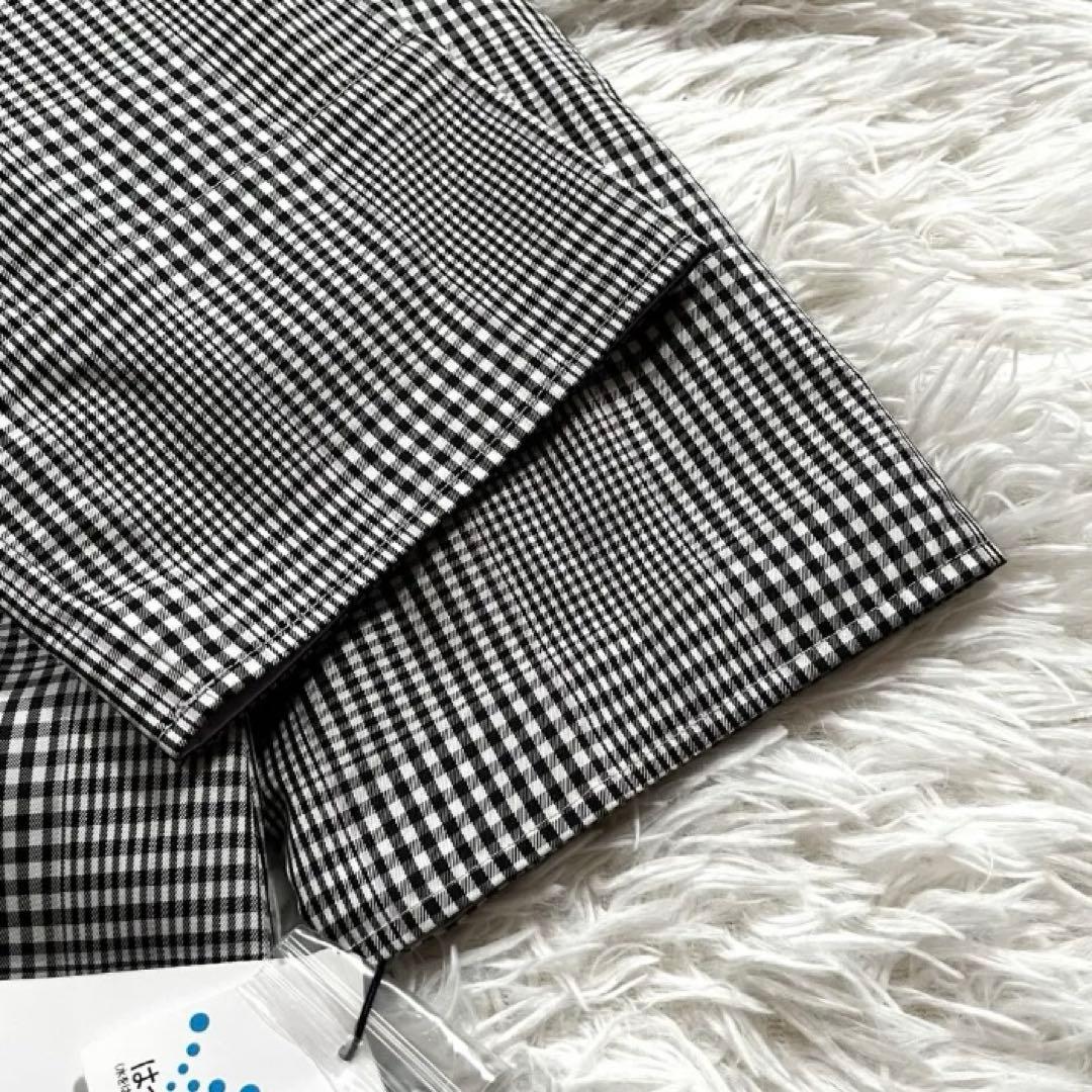 新品タグ付き✨アクアスキュータム　トレンチコート　ギンガムチェック　ダブル　撥水