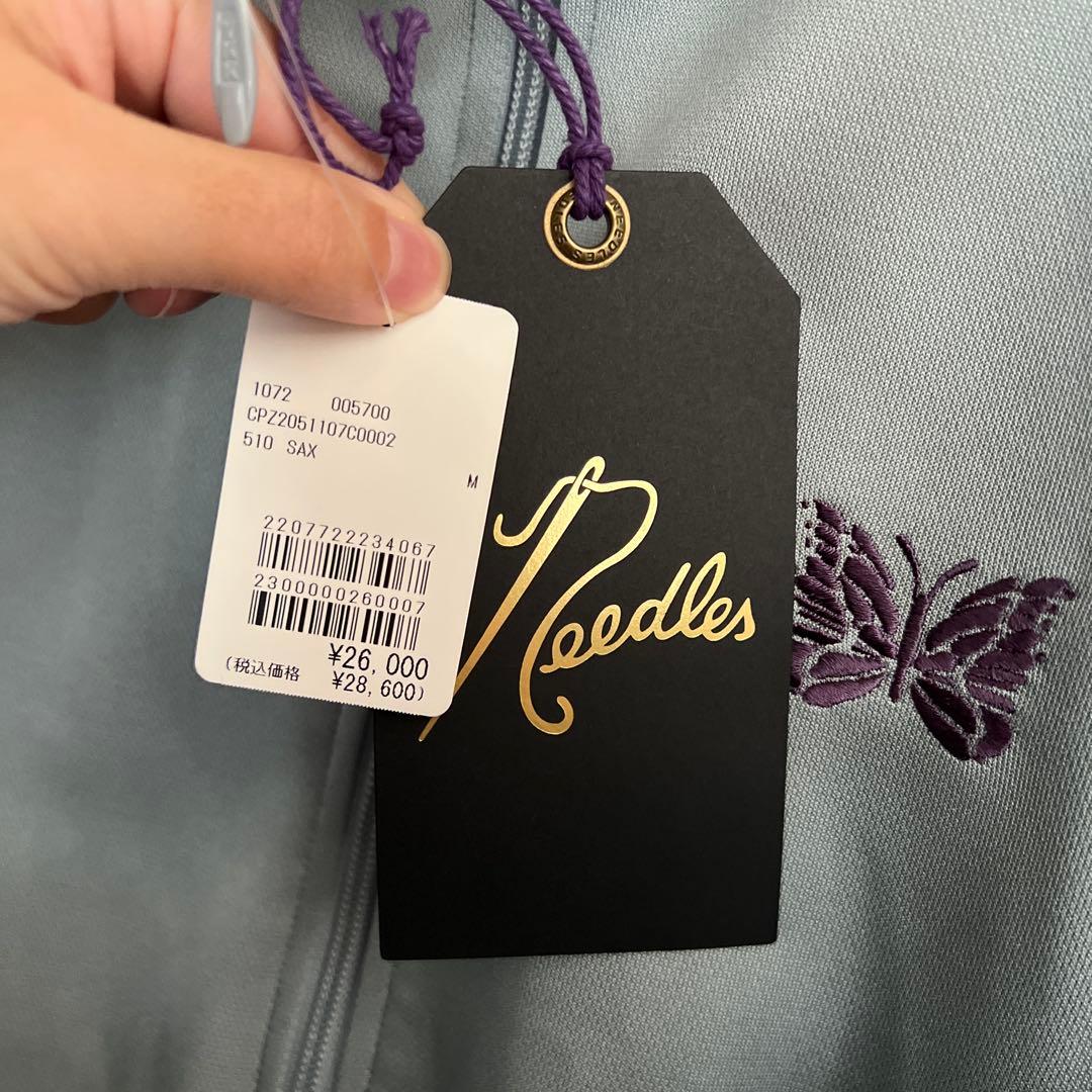 Needles トラックジャケット M サックス