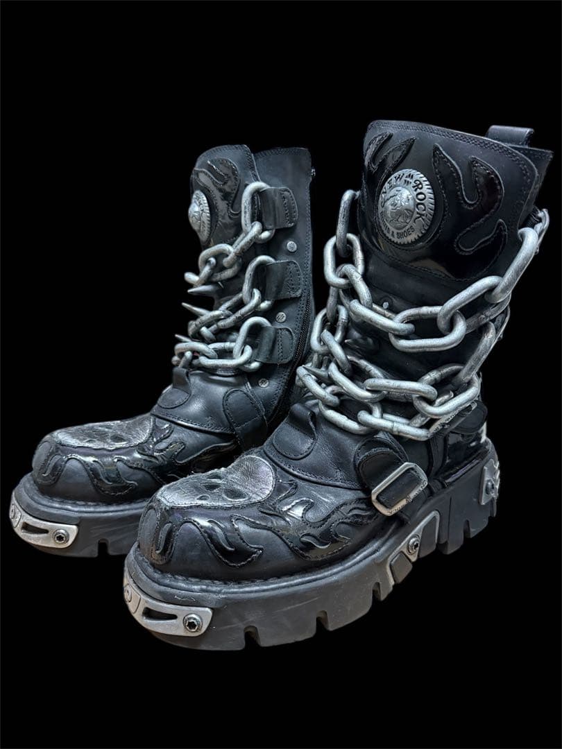 new rock ニューロック ブーツ 早い者勝ちです