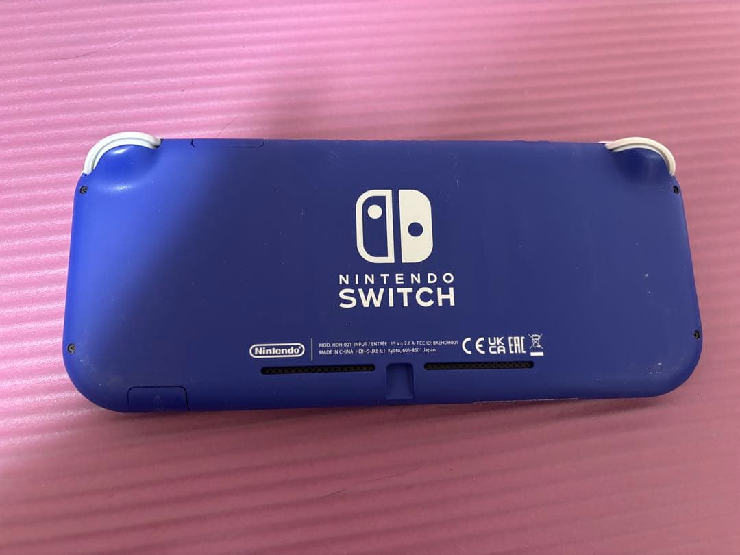 Nintendo Switch Lite ブルー本体　ケース・グリップ付き