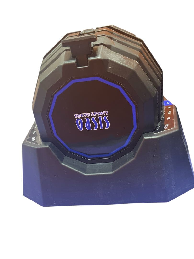 東急スポーツオアシス アジャスタブル ダンベル 22.5kg 可変式 1/2