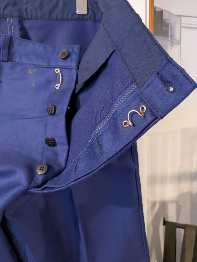 1960sフレンチモールスキンパンツ　デッドストック