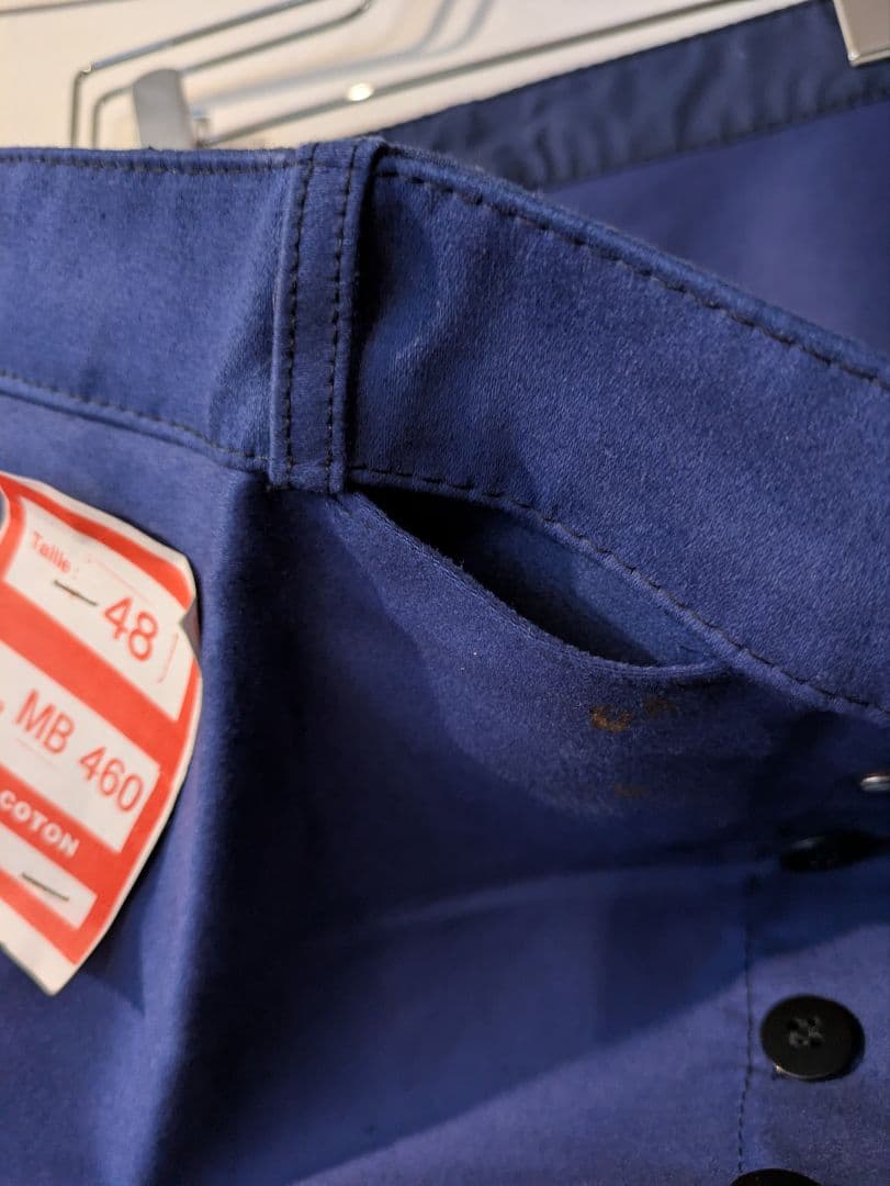 1960sフレンチモールスキンパンツ　デッドストック