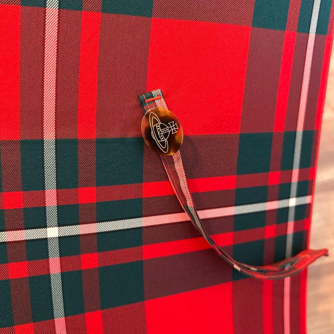 VivienneWestwood ヴィヴィアンウエストウッド　 傘　赤　チェック