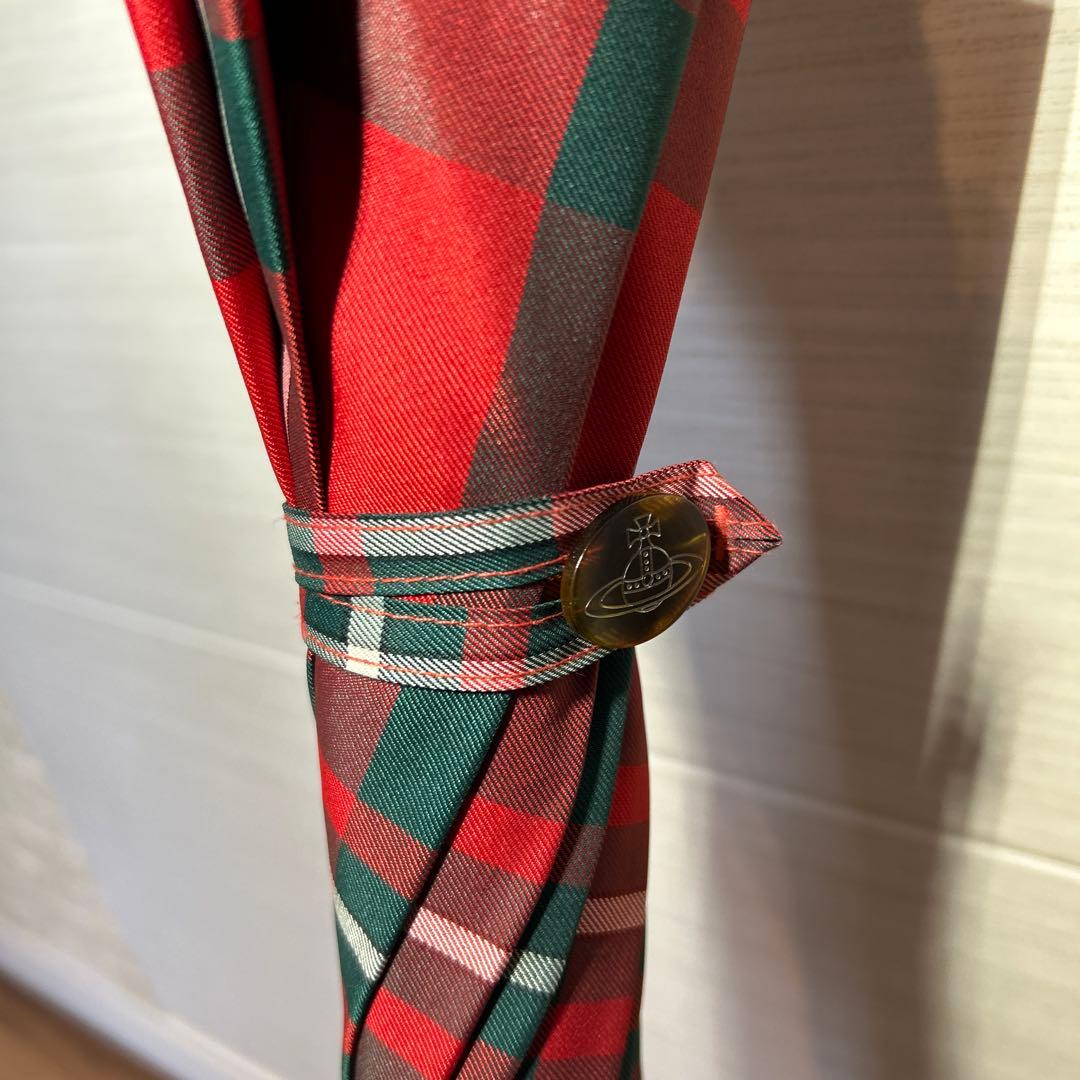 VivienneWestwood ヴィヴィアンウエストウッド　 傘　赤　チェック
