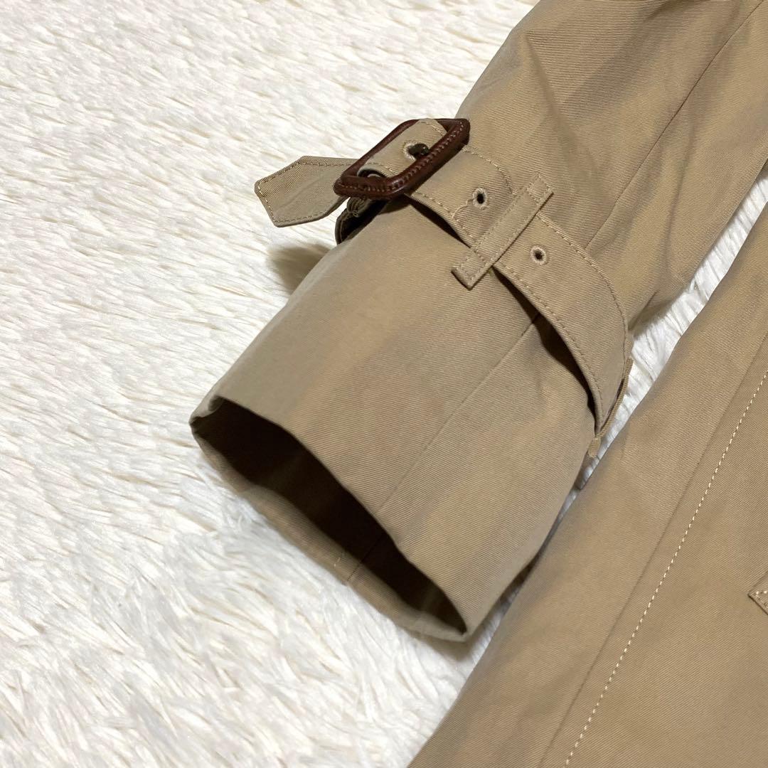 美品　バーバリーロンドン　トレンチコート　ベルト　ノバチェック　ハニーベージュ