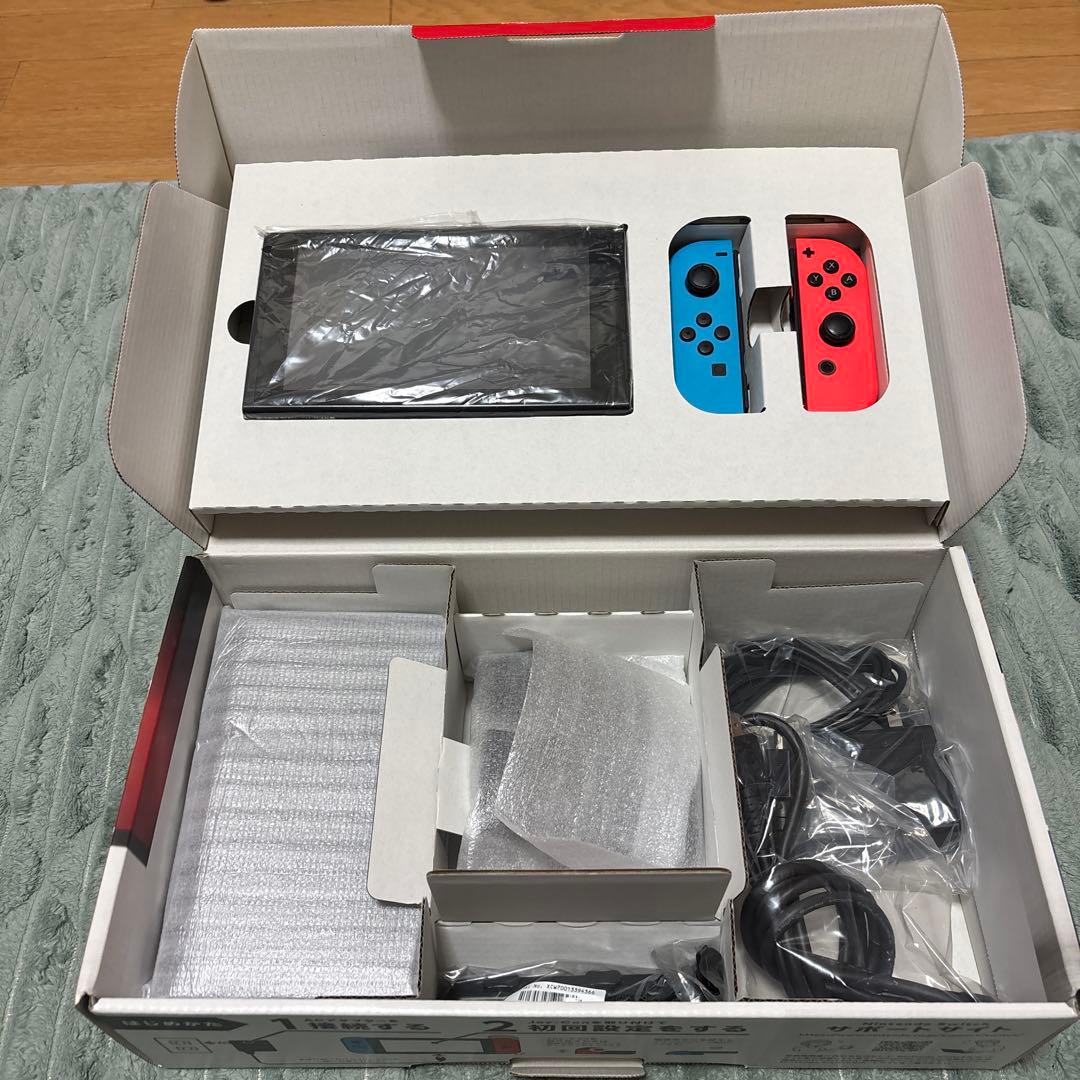 【ケースおまけ付】Nintendo Switch 本体フルセット 付属品完備