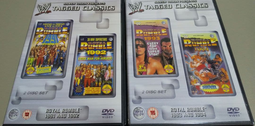 WWE WWFロイヤルランブル1991～1994　TAGGED CLASSICS