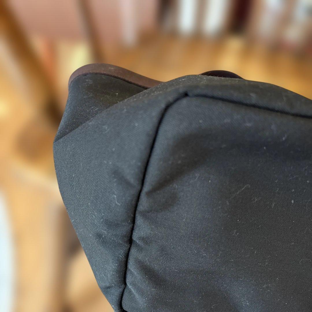 エルベシャプリエ　舟型トート　707Ｃ　ブラック