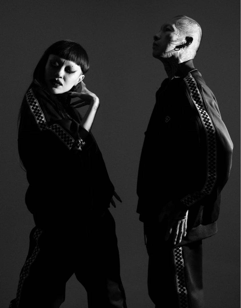 gakkin GX BLACK &White ジャージセットアップ