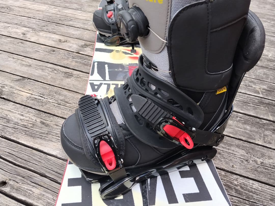 スノーボード3点セット ENDEAVOR 151 ビン BOAブーツ 25.5