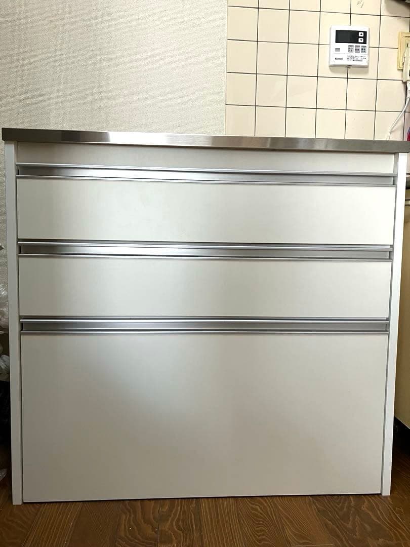 キッチンカウンター幅90cm【ステンレス天板】