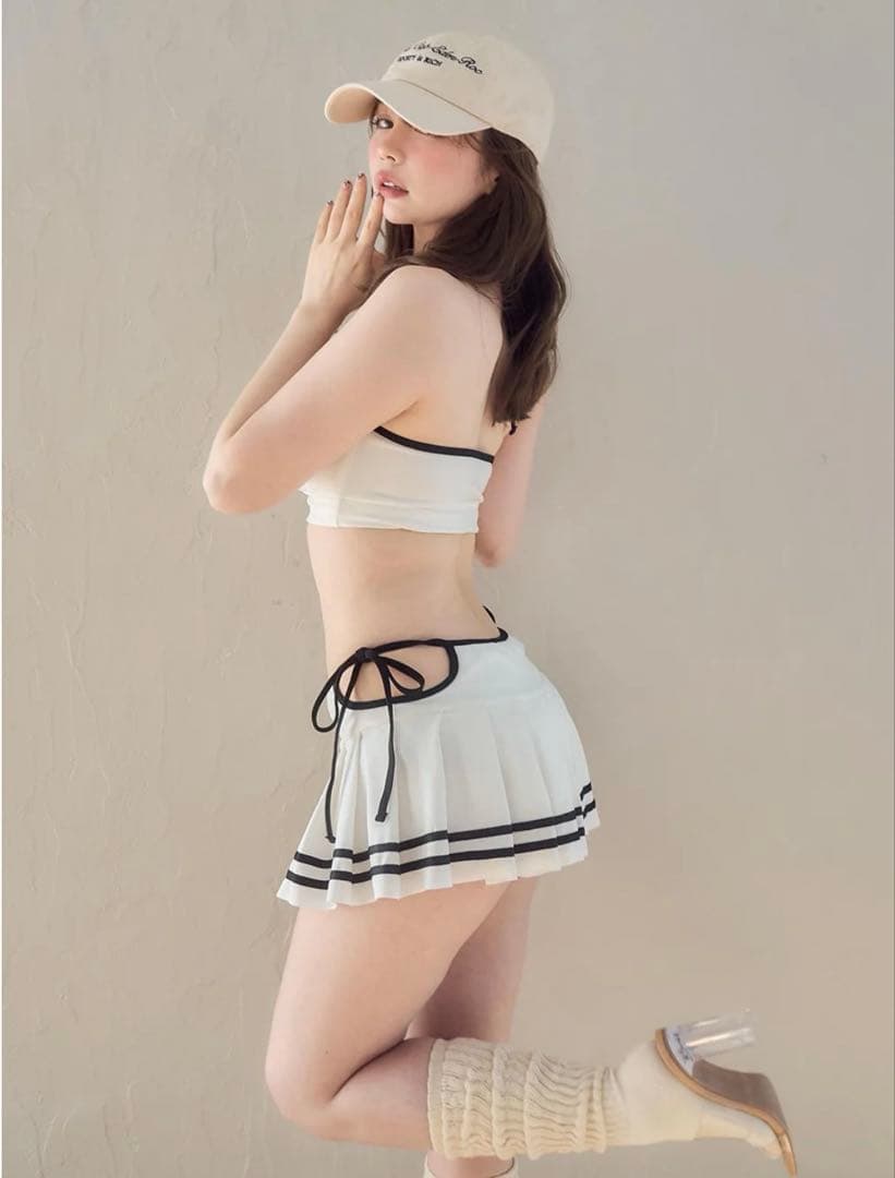 水着・ラッシュガード andmary coco pleats swimwear
