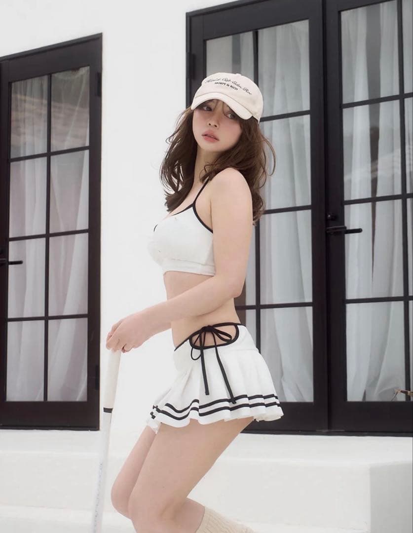 水着・ラッシュガード andmary coco pleats swimwear