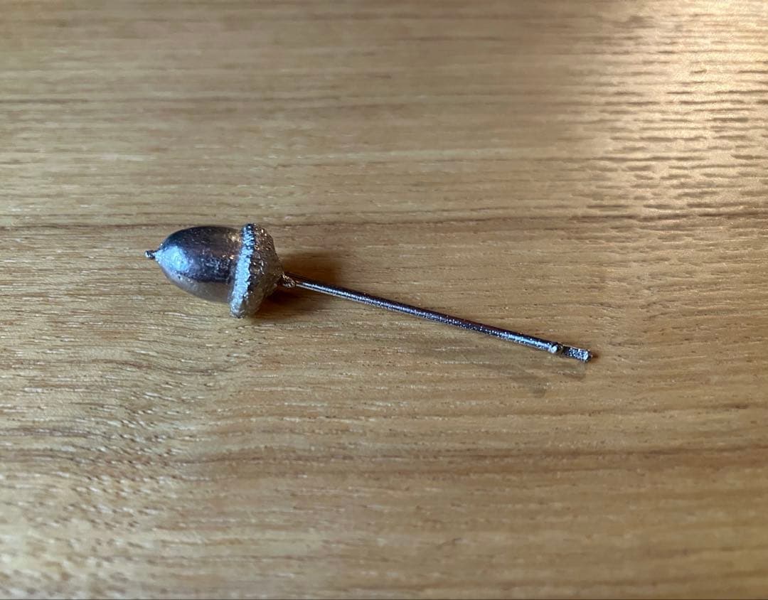 未使用品　ミナペルホネン　donguri どんぐり　ヘアピン　2ヶセットで