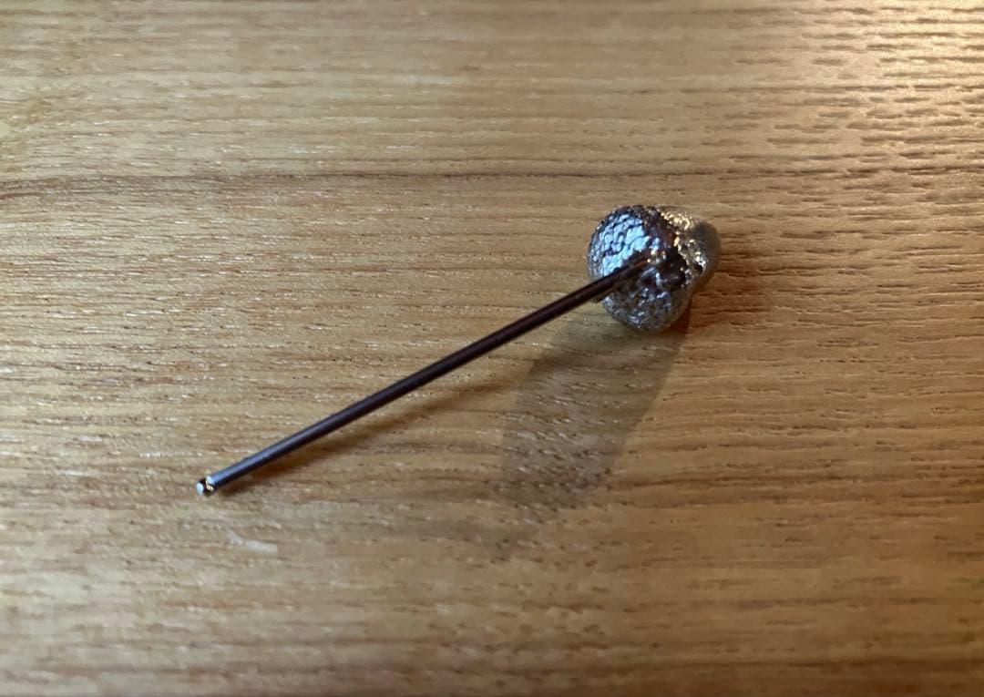 未使用品　ミナペルホネン　donguri どんぐり　ヘアピン　2ヶセットで