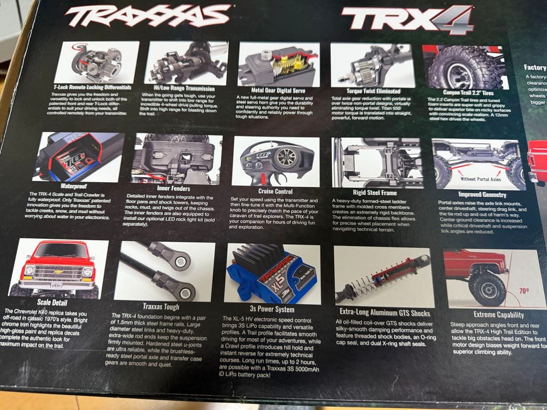 traxxas trx4 シボレーハイトレイル　クローラー　トラクサス ラジコン