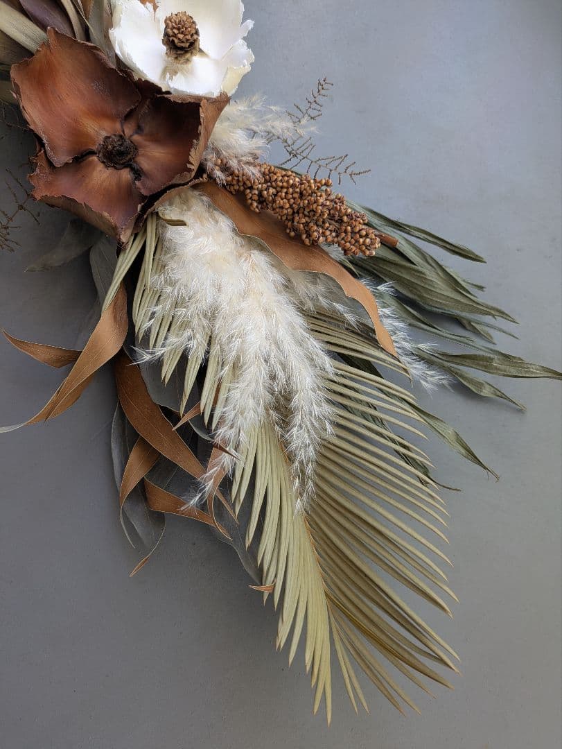 みゃこ☆ドライスワッグ 横長スワッグ 大きいスワッグ