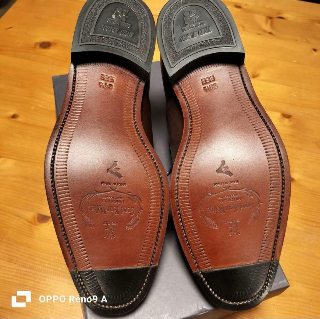 【新品未使用】 スコッチグレイン　革靴　シューツリー付属