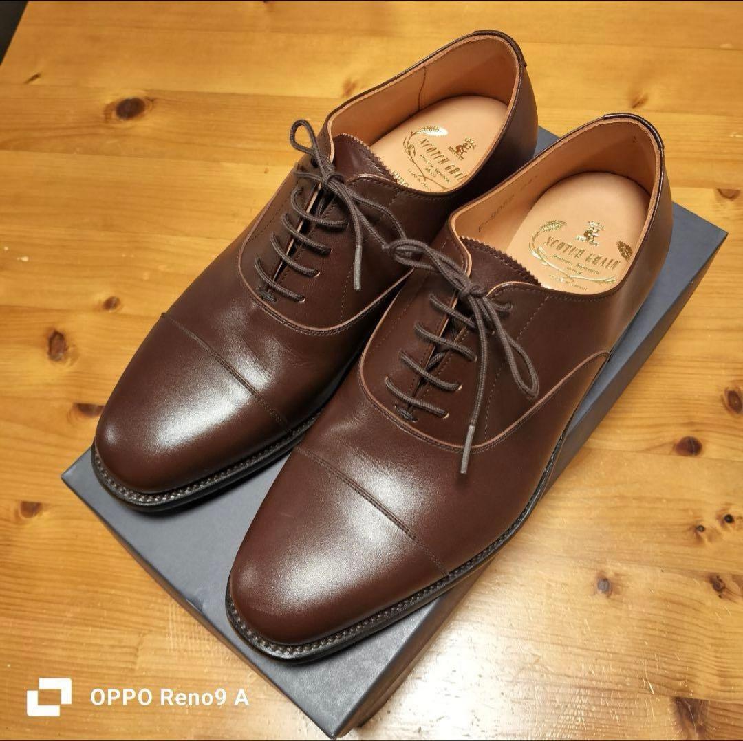 【新品未使用】 スコッチグレイン　革靴　シューツリー付属