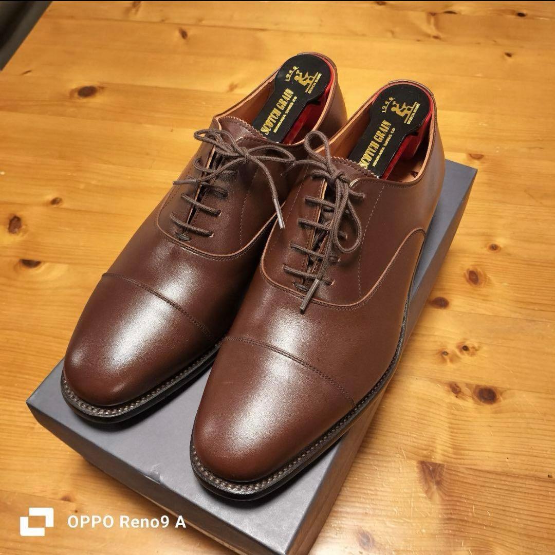 【新品未使用】 スコッチグレイン　革靴　シューツリー付属