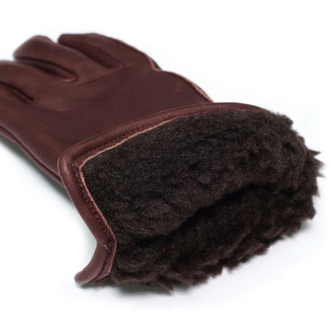 Lamp Gloves 冬用ブラウングローブ　Ｍ〜XLサイズ