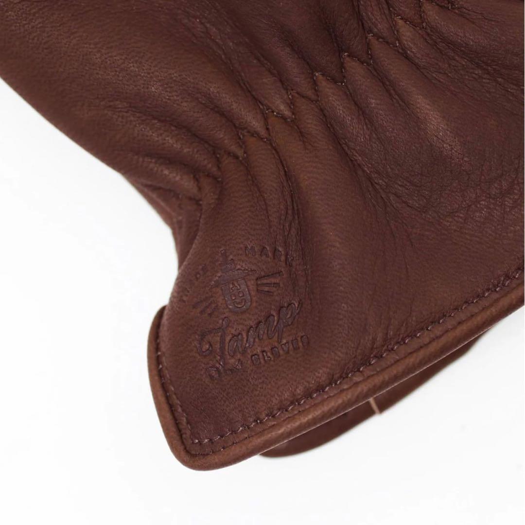 Lamp Gloves 冬用ブラウングローブ　Ｍ〜XLサイズ