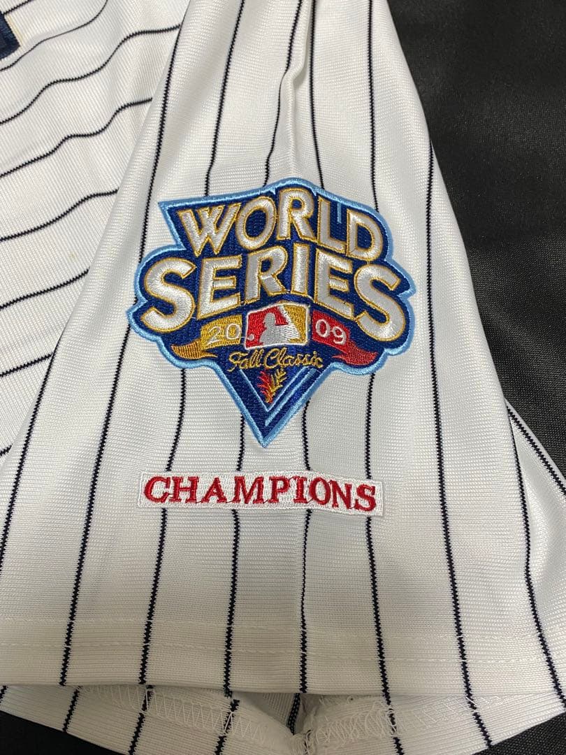 2009ワールドシリーズ MVP松井秀喜ヤンキース オーセンティックジャージ