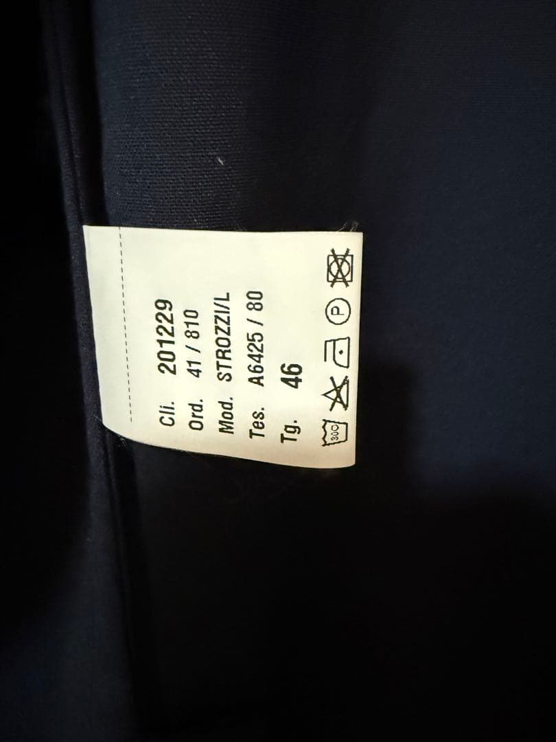 【新品】giab's ARCHIVIOジャケットSTROZZI　46　ネイビー