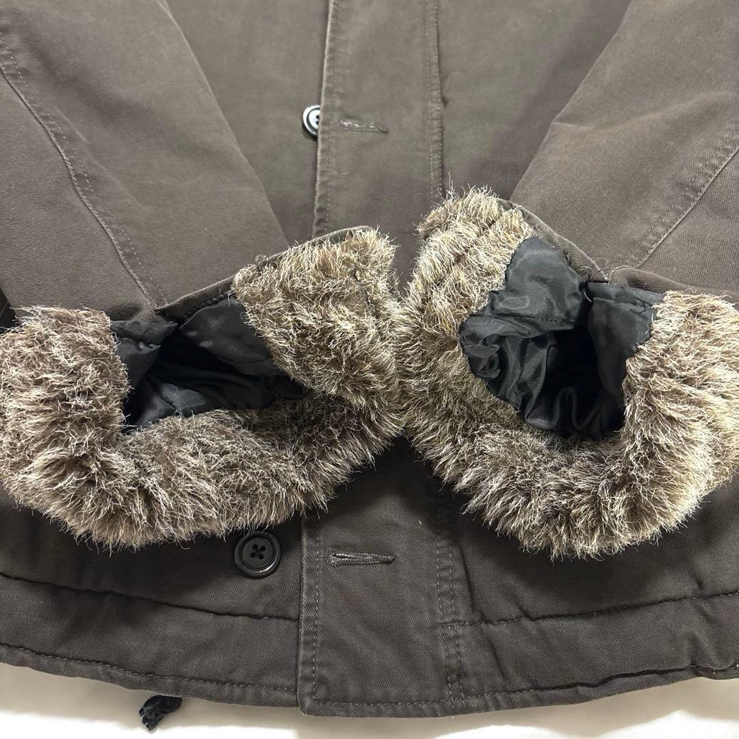 AVIREX ミリタリー N-1 デッキ ジャケット ボア M キルティング