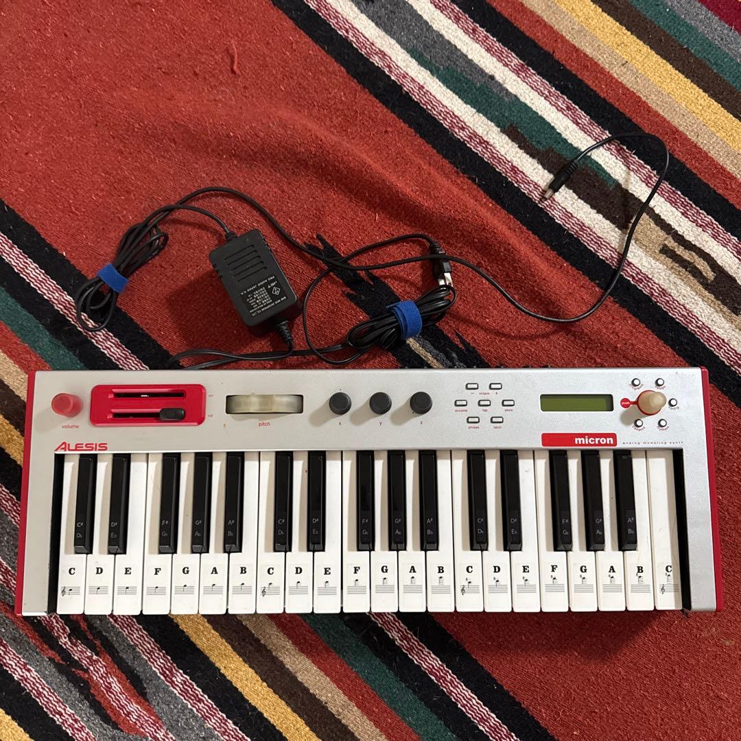 Alesis Micron 37鍵 シンセサイザー ディスコン モデリングシンセ