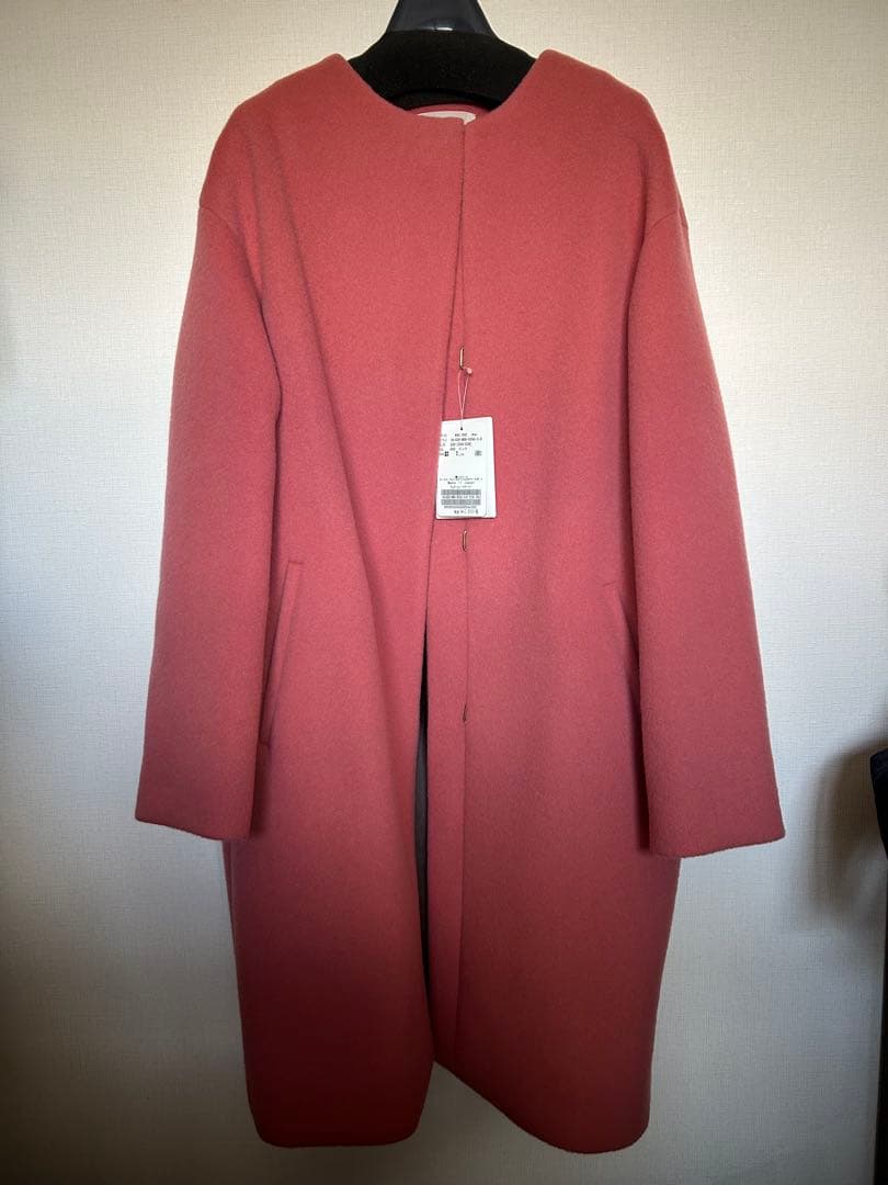 JASMINE【新品】イエナノーカラーコート ピンク 38