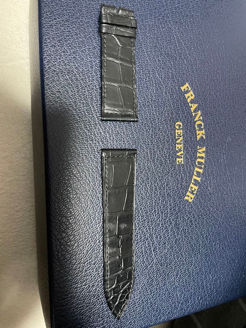 フランクミュラーレザークロコストラップ