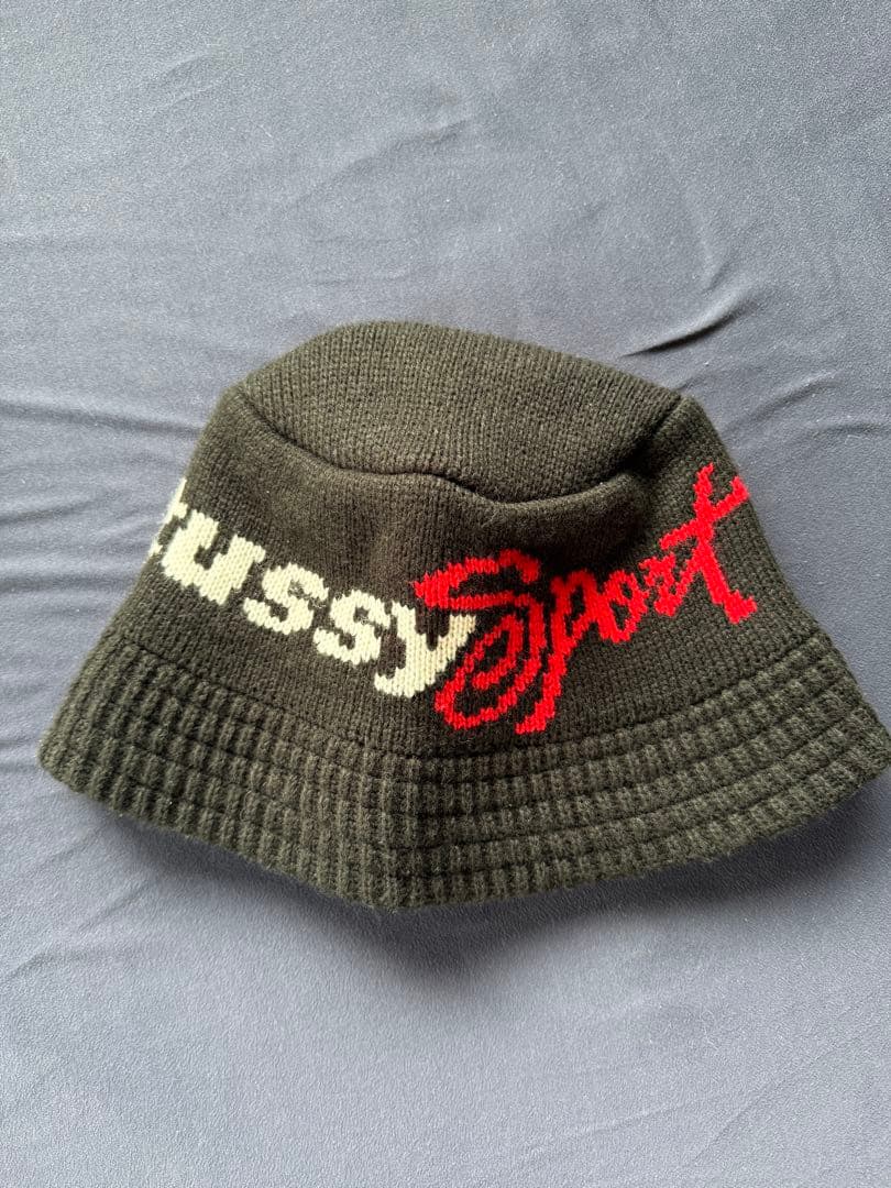 Stussy ステューシー　バケハ ニットバケット 完売品　レア　2024FW