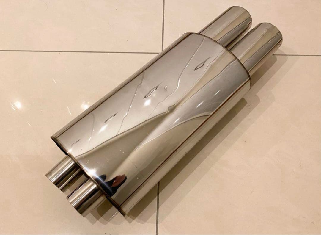 新古品 希少！AMGメルセデスタイプ R107 SL、SLCクラス用 マフラー