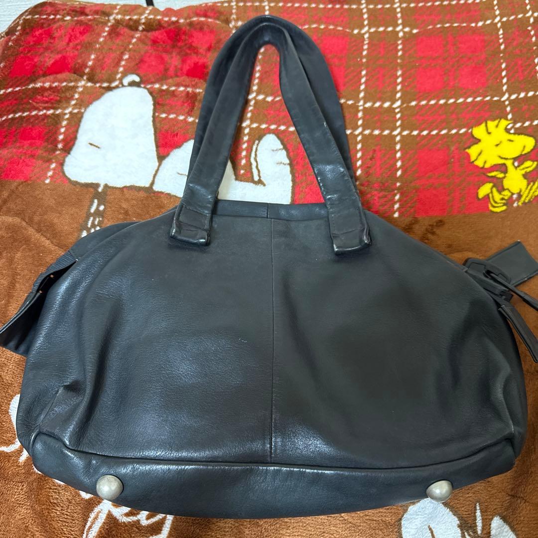 カワカワ　ビッグジップトートバッグ