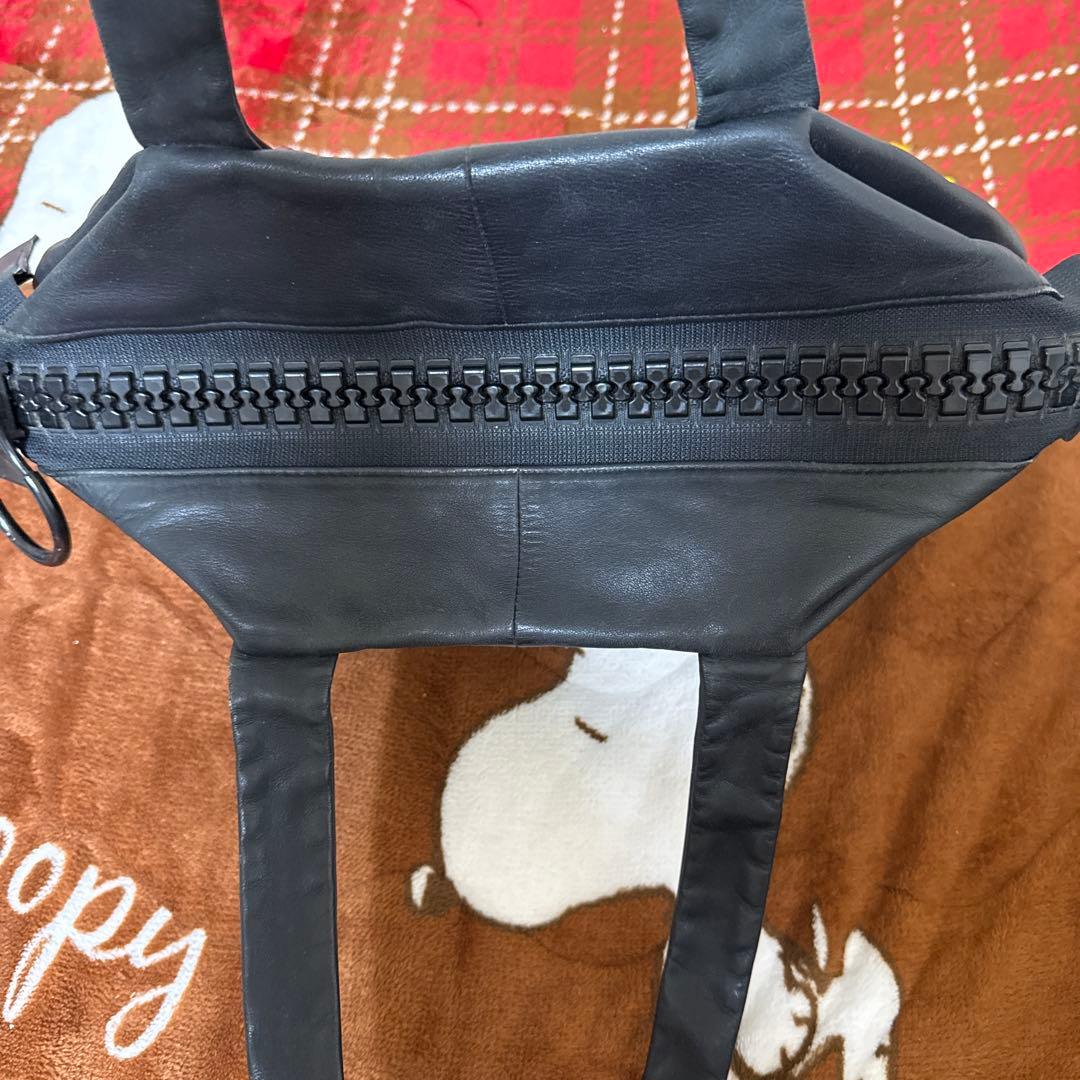 カワカワ　ビッグジップトートバッグ