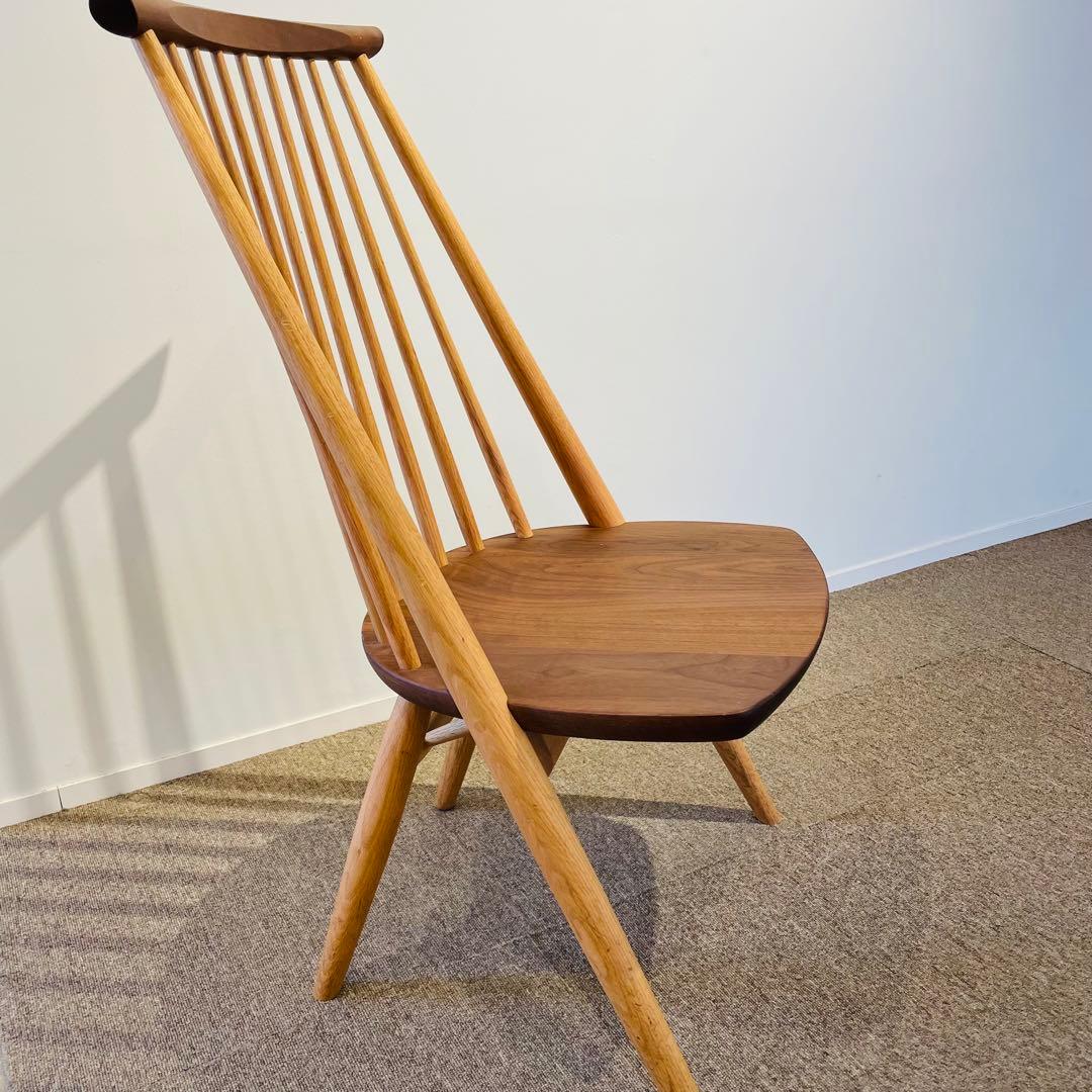 ① 柏木工 KASHIWA ダイニングチェア CIVIL系 1脚 無垢材