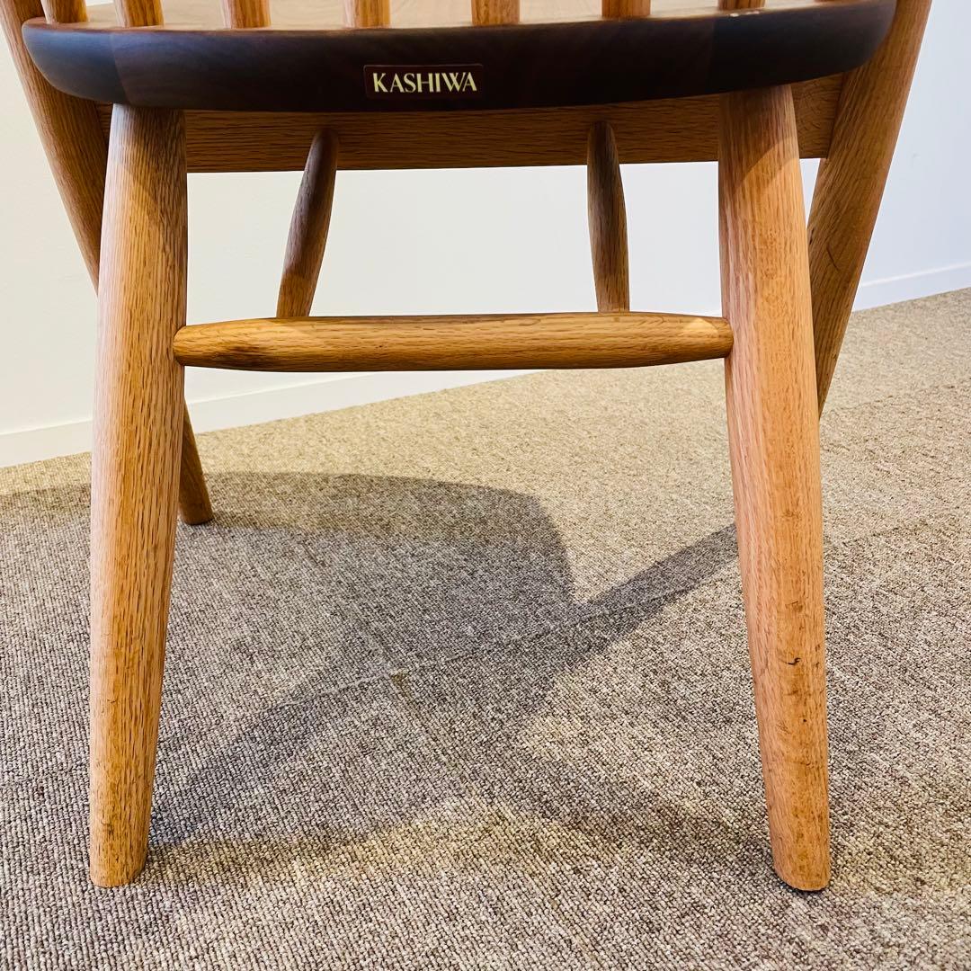 ① 柏木工 KASHIWA ダイニングチェア CIVIL系 1脚 無垢材