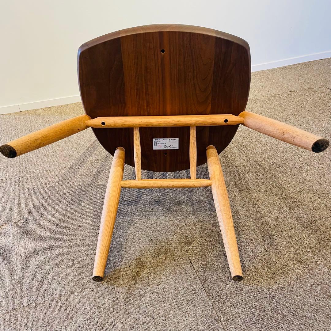 ① 柏木工 KASHIWA ダイニングチェア CIVIL系 1脚 無垢材