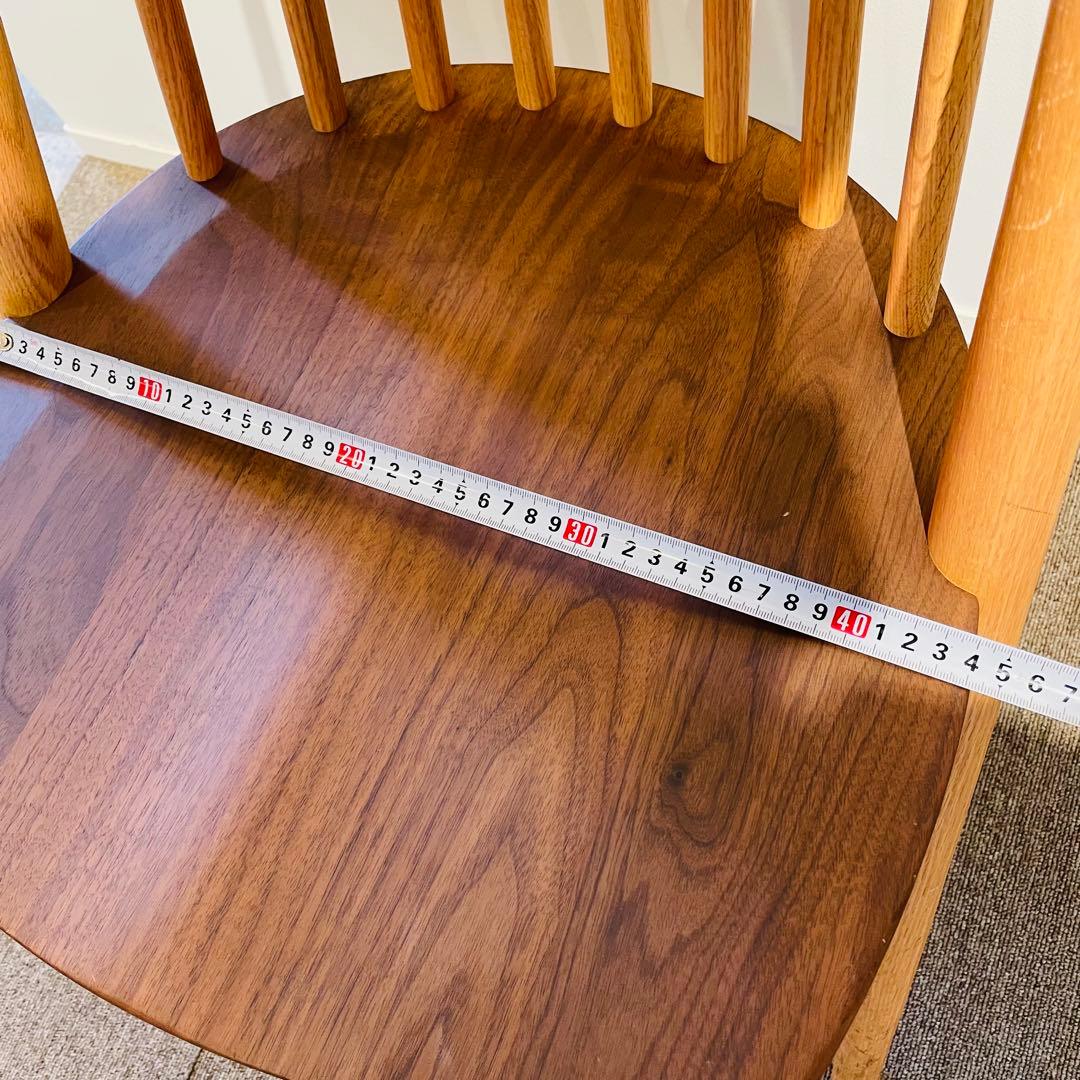 ① 柏木工 KASHIWA ダイニングチェア CIVIL系 1脚 無垢材