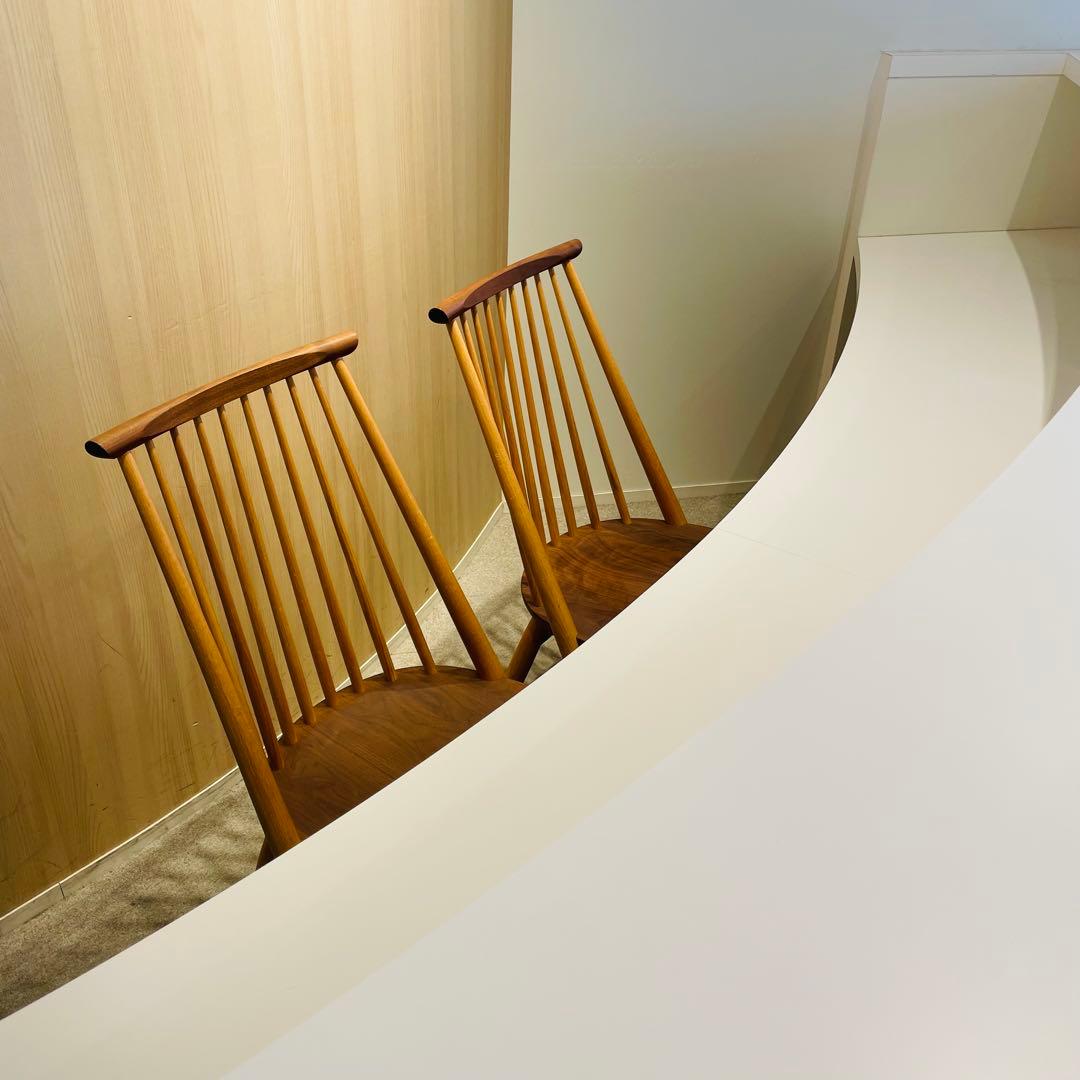 ① 柏木工 KASHIWA ダイニングチェア CIVIL系 1脚 無垢材