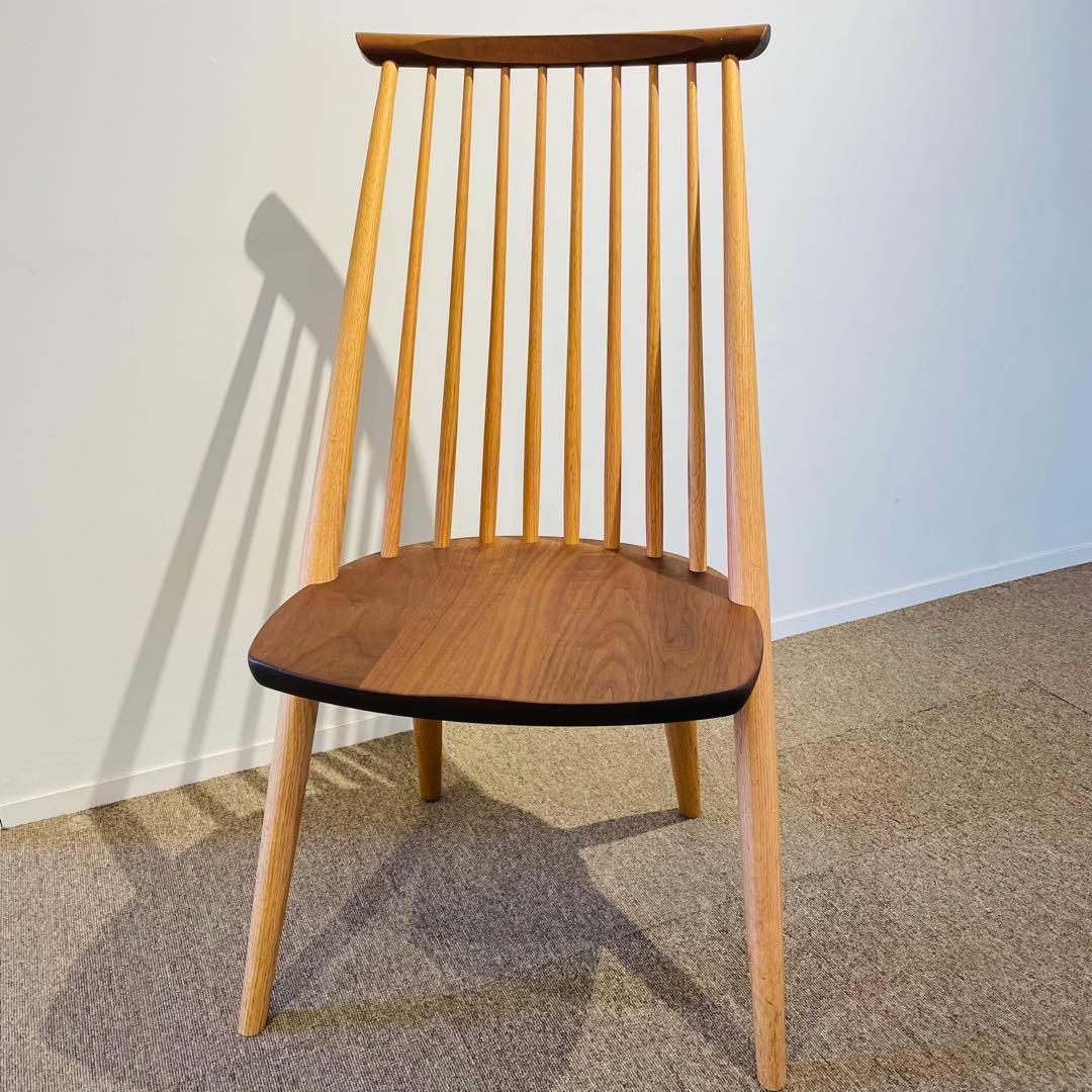 ① 柏木工 KASHIWA ダイニングチェア CIVIL系 1脚 無垢材