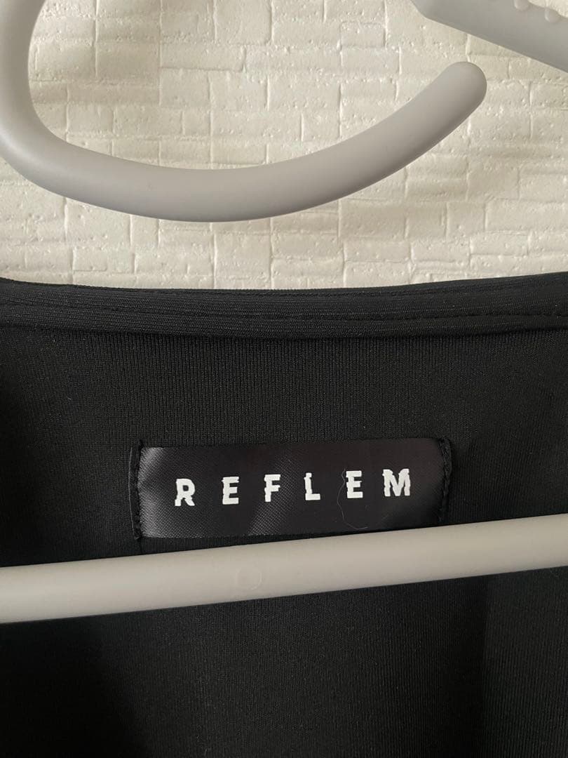 REFLEM レフレム セーラー ジャージ ジャケット ブルゾン ブラック