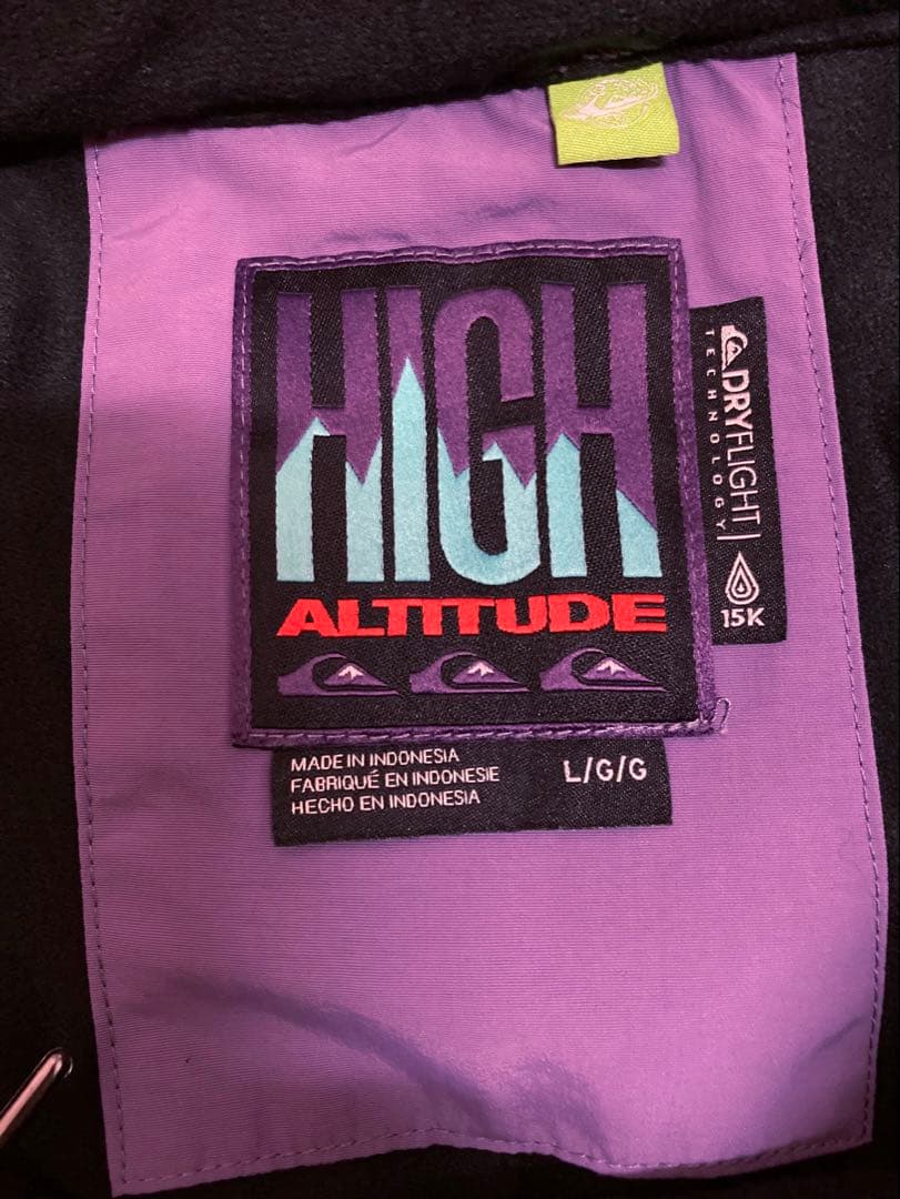 22-23 QUIKSILVER クイックシルバー ウェア上下セット ML