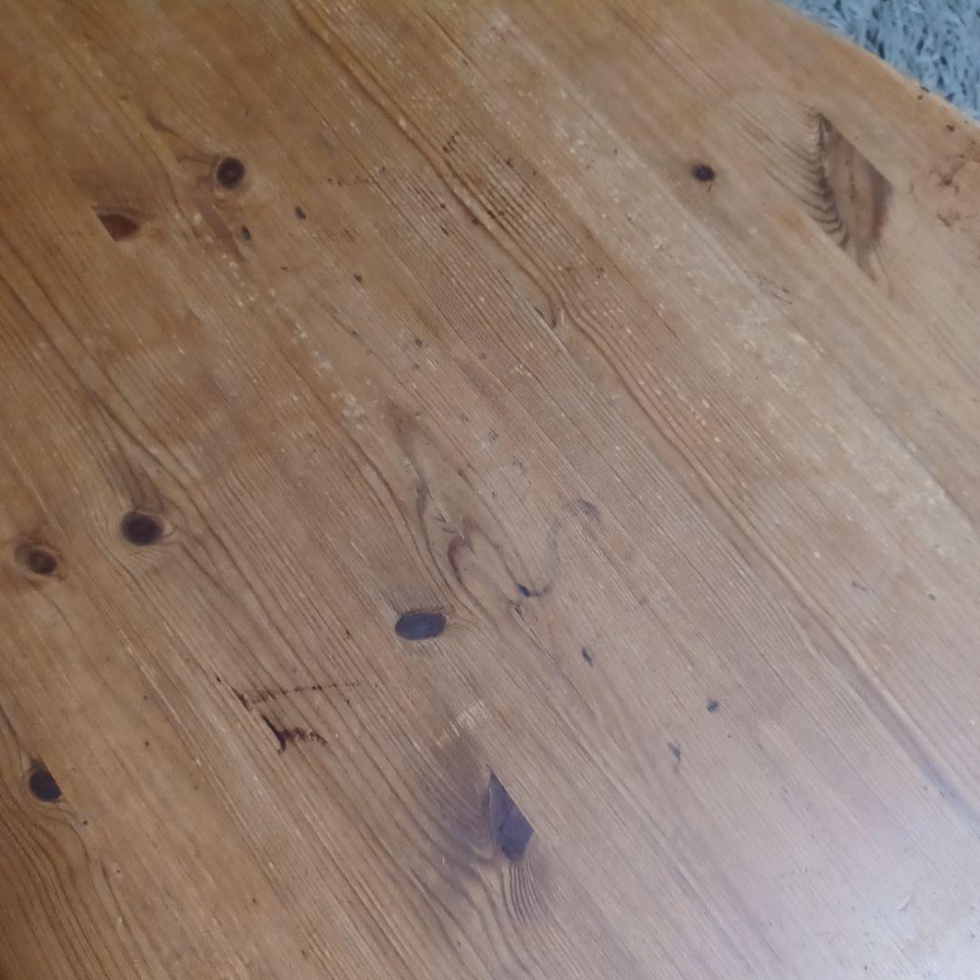 専用 木製楕円形座卓 1200x800x350mm